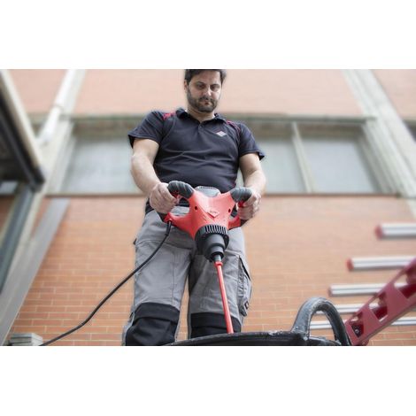 Rubi – Malaxeur électrique 1800W – Couple 28Nm pour matériaux denses – Valise de transport incluse – Pour chantiers professionnels — photo 5